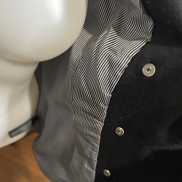 Forever 21 black Double-Breasted Peacoat size m - Picture 9 of 12